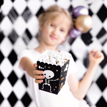 Ciotole per popcorn di Halloween 12,5 cm 6 pezzi