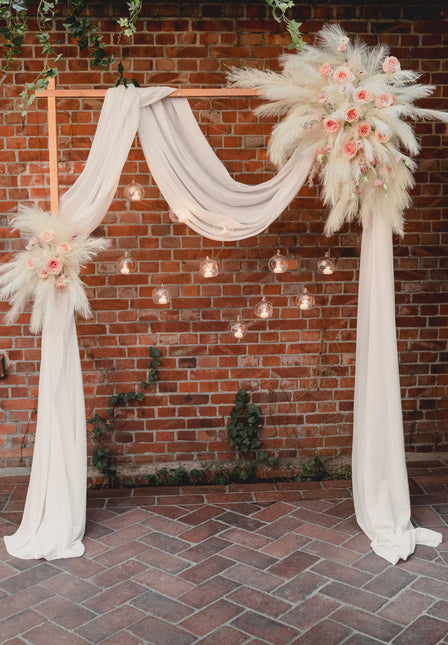 Tenda per matrimonio con decorazione appesa 1,4x 10m