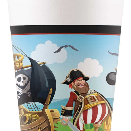 Tazze da pirata 8 pezzi
