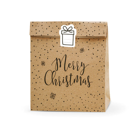 Sacchetti per feste natalizie Buon Natale 3 pezzi
