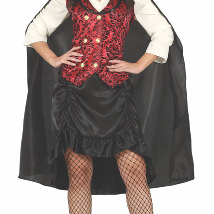 Costume da vampiro per Halloween da donna