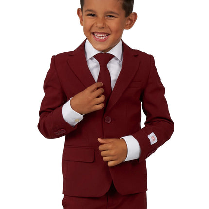 Abito rosso Bordeaux Ragazzo <tc>OppoSuits</tc>