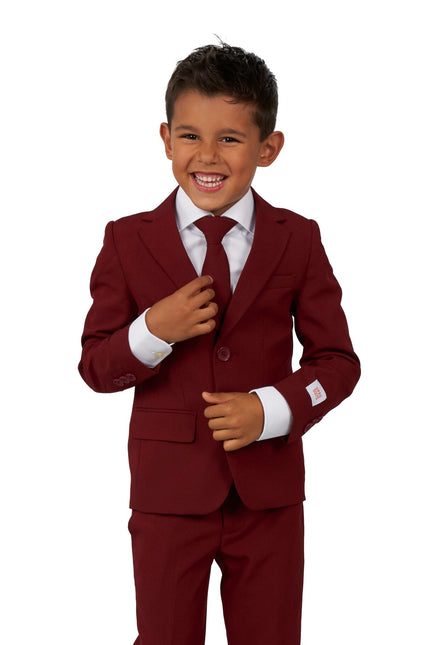 Abito rosso Bordeaux Ragazzo <tc>OppoSuits</tc>