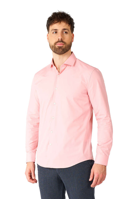 Camicia rosa chiaro da uomo <tc>OppoSuits</tc>