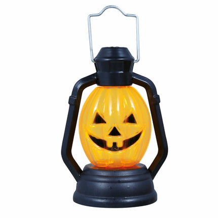Decorazione da tavolo Halloween Lanterna di zucca 10 cm