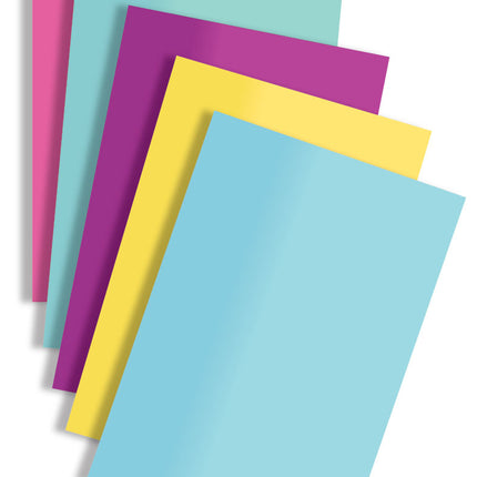 Set di colori di carta crespa 50cm 2,5m 5pz