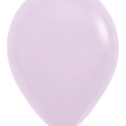 Palloncini Pastello Opachi Lilla 30cm 50pz
