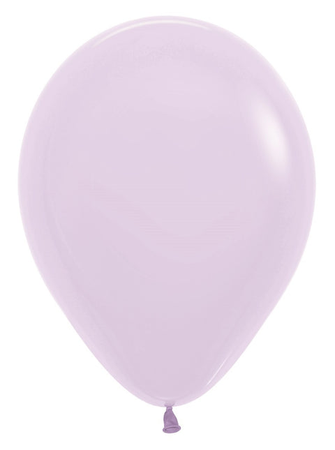 Palloncini Pastello Opachi Lilla 30cm 50pz