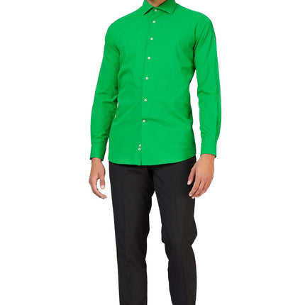 Camicia verde da uomo <tc>OppoSuits</tc>