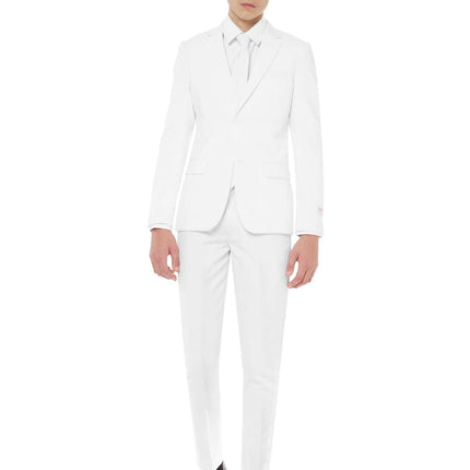 Ragazzo in abito bianco Teen <tc>OppoSuits</tc>