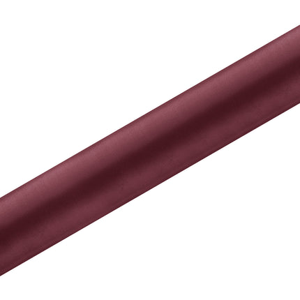 Runner da tavola rosso bordeaux 36cm 9m