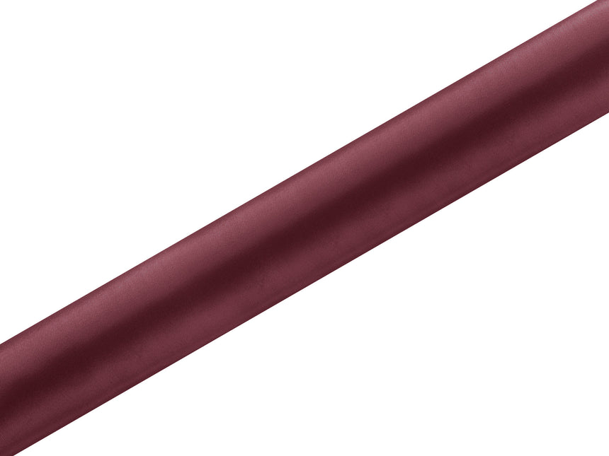 Runner da tavola rosso bordeaux 36cm 9m