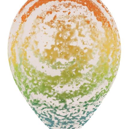 Palloncini Graffiti Arcobaleno Cristallo Chiaro 30cm 25pz