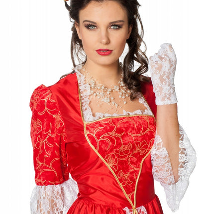 Abito medievale rosso