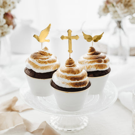 Cake topper Comunione 11cm 6pz