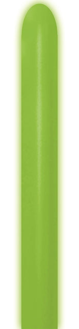 Palloncini da modellare Verde Neon 5cm 152cm 50pz