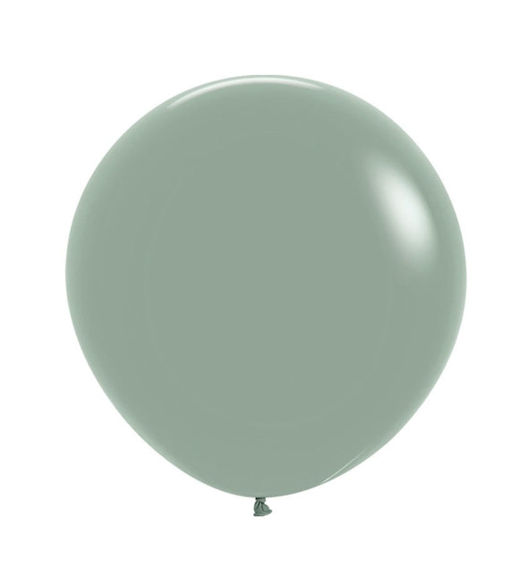 Palloncini Pastello Crepuscolo Verde Alloro 61cm 10pz