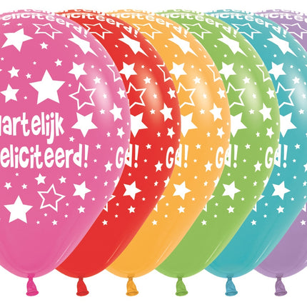 Palloncini Happy Birthday Mix 30cm 25pz