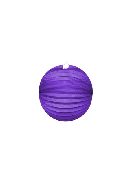 Lampione viola 25 cm
