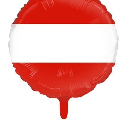 Palloncino ad elio Austria Australia vuoto 45cm