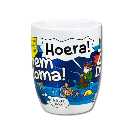 Tazza Diploma di nuoto 12 cm