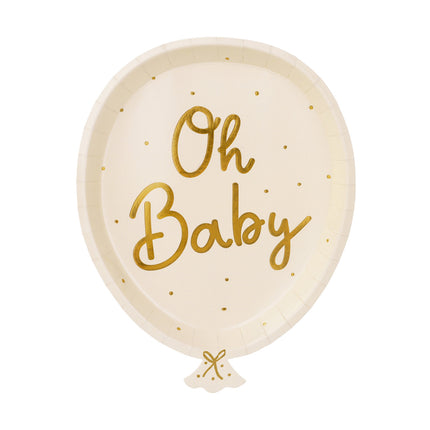 Piatti Oh Baby 22cm 6pz