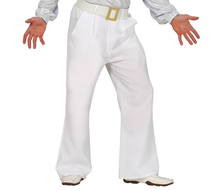Pantaloni da discoteca bianchi