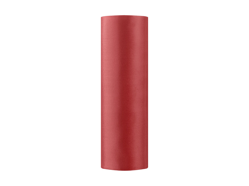Runner da tavola rosso 16cm 8,2m