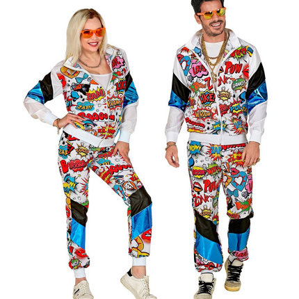 Neon 80S Tuta Errore Pop Art