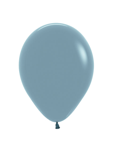 Palloncini Pastello Blu Crepuscolo 23cm 50pz