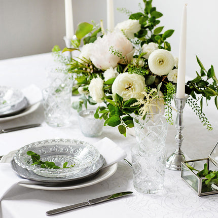 Tessuto Organza Bianco Perle 48cm 9m