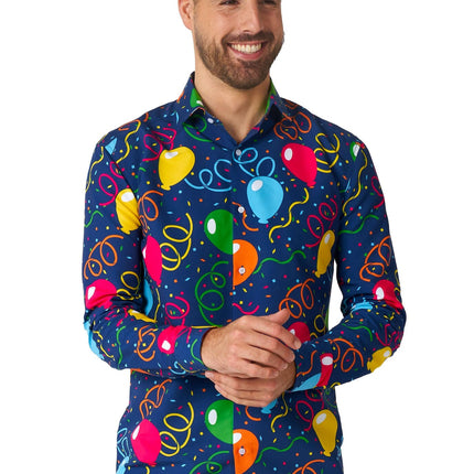 Camicia Party Balloons Uomo <tc>Suitmeister</tc>