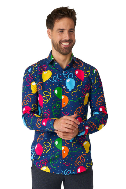 Camicia Party Balloons Uomo <tc>Suitmeister</tc>