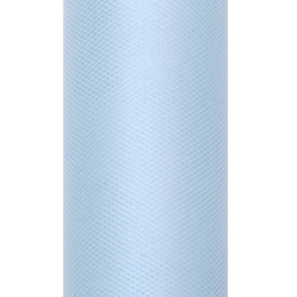 Rotolo di tulle azzurro 15cm 9m