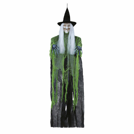 Decorazione appesa di Halloween Strega 1m