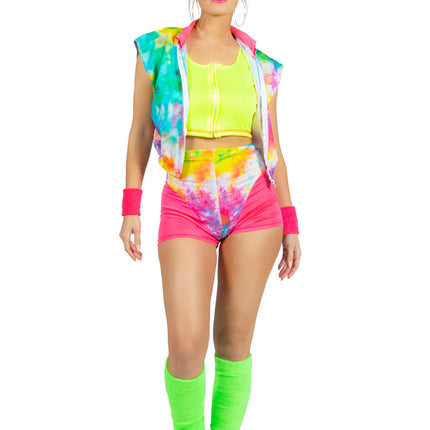 Costume da atleta donna rosa