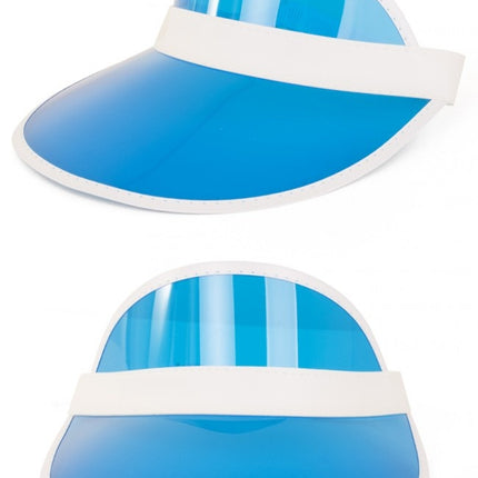 Visiera parasole blu