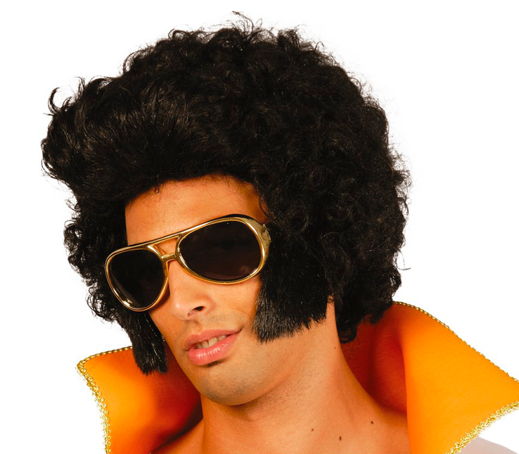 Parrucca da Re del Rock And Roll