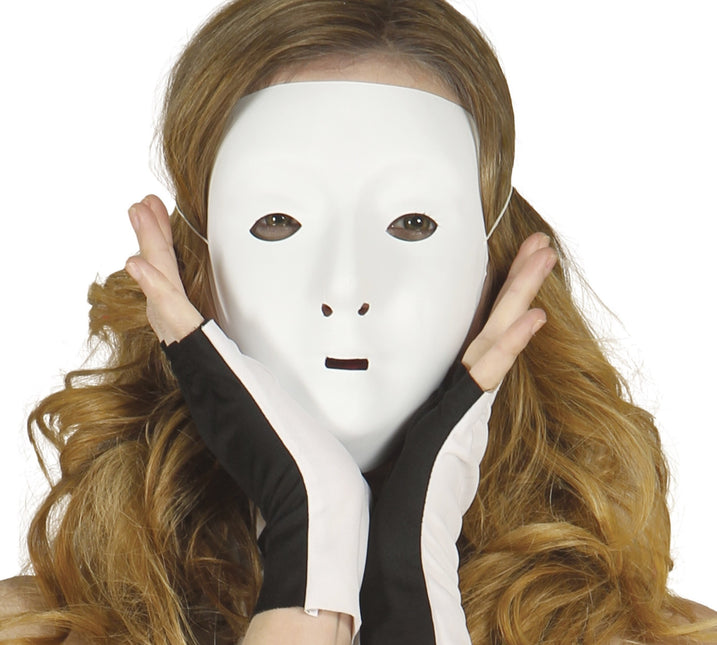 Maschera bianca di Halloween