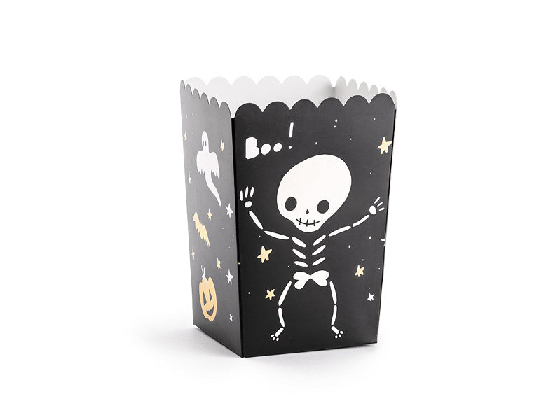 Ciotole per popcorn di Halloween 12,5 cm 6 pezzi