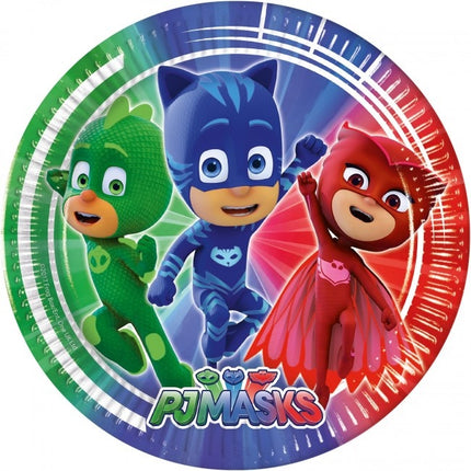Piatti Pj Masks 23cm 8 pezzi