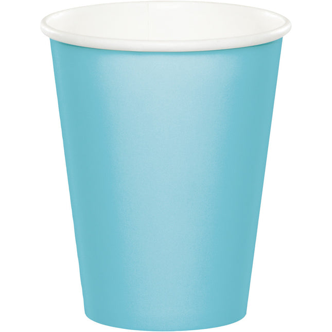 Bicchieri azzurri 256ml 8pz