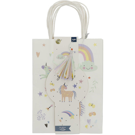 Sacchetti di condivisione Unicorno Arcobaleni 6 pezzi