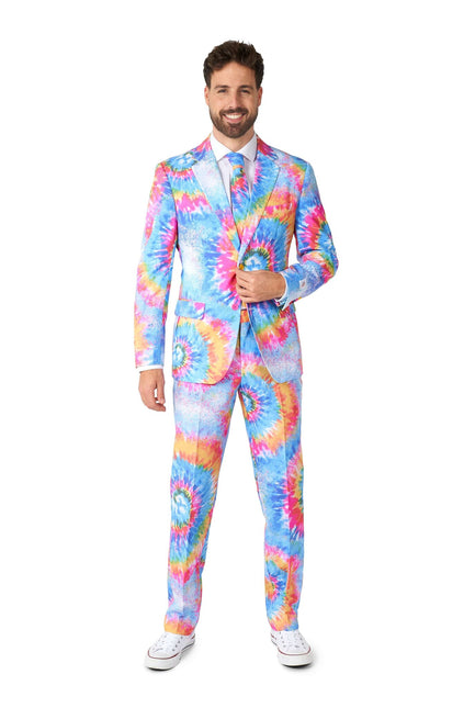 Tuta Hippie Arcobaleno anni '60 Uomo <tc>OppoSuits</tc>