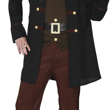 Abito Pirata Uomo Marrone