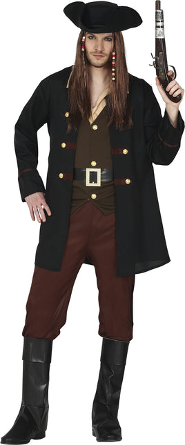 Abito Pirata Uomo Marrone