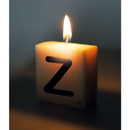 Candela a forma di lettera Z 4 cm