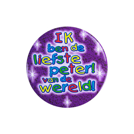 Pulsante I'm the Sweetest Peter 5,5 cm