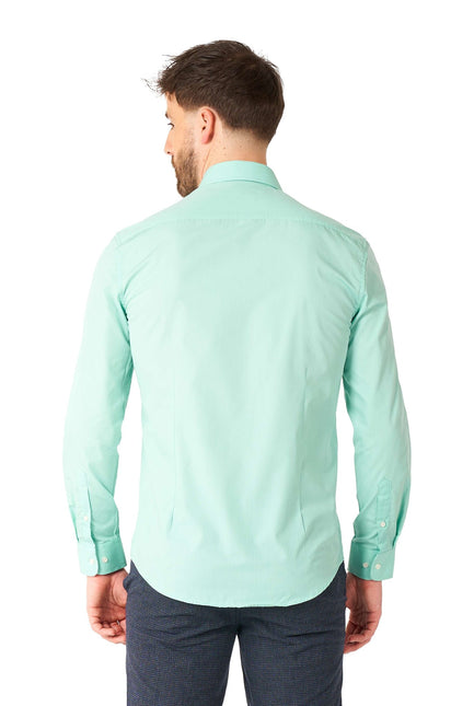 Camicia verde menta uomo <tc>OppoSuits</tc>