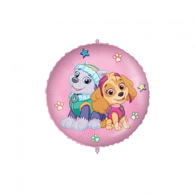 Palloncino ad elio Paw Patrol Skye & Everest vuoto 46 cm